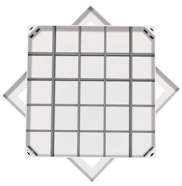 永登不锈钢方井展示